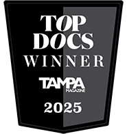 Graphic - 2025 Top Docs Winner, Tampa Magazine